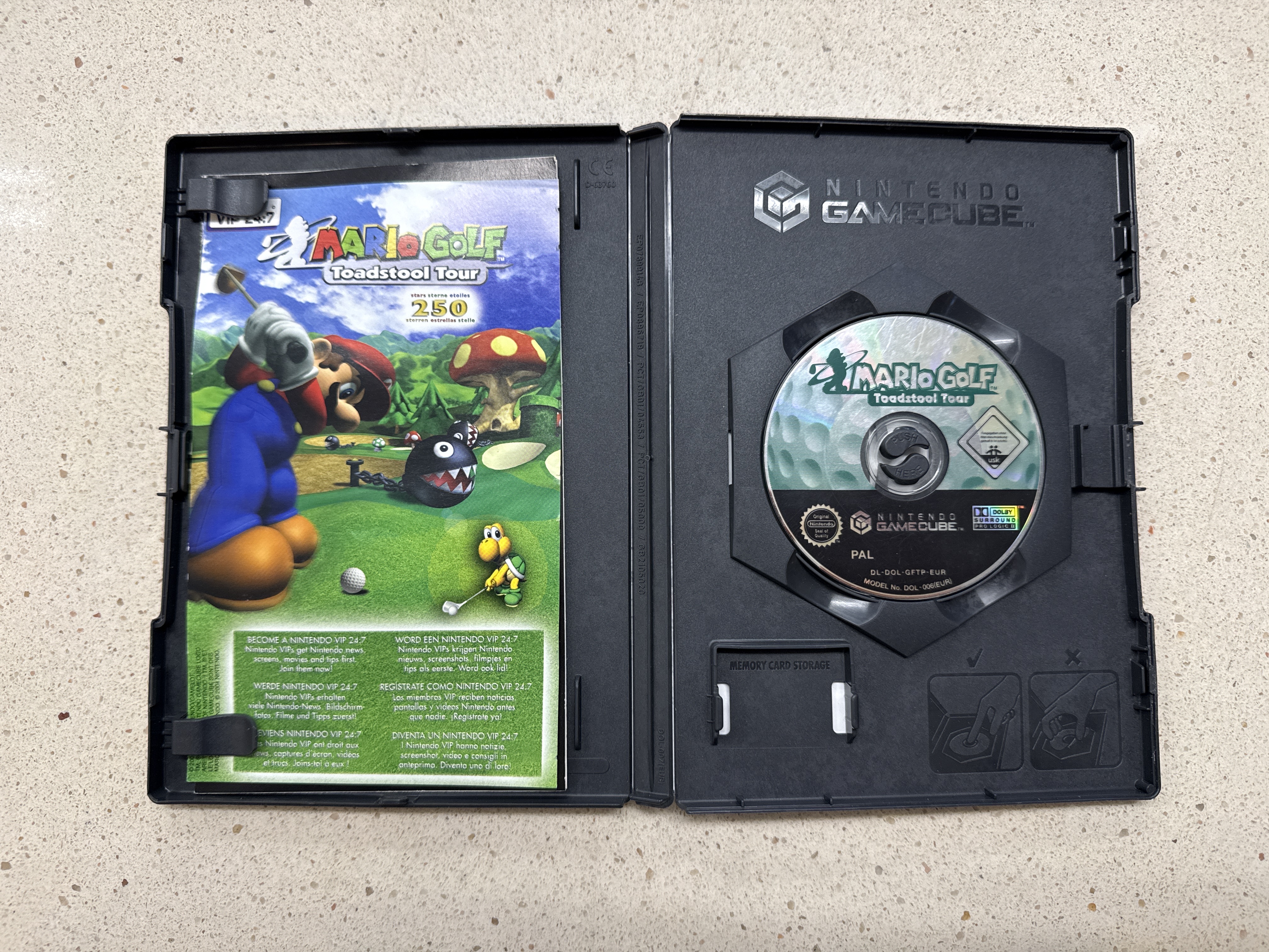 Mario Golf Toadstool Tour Nintendo GameCube PAL — photo 2