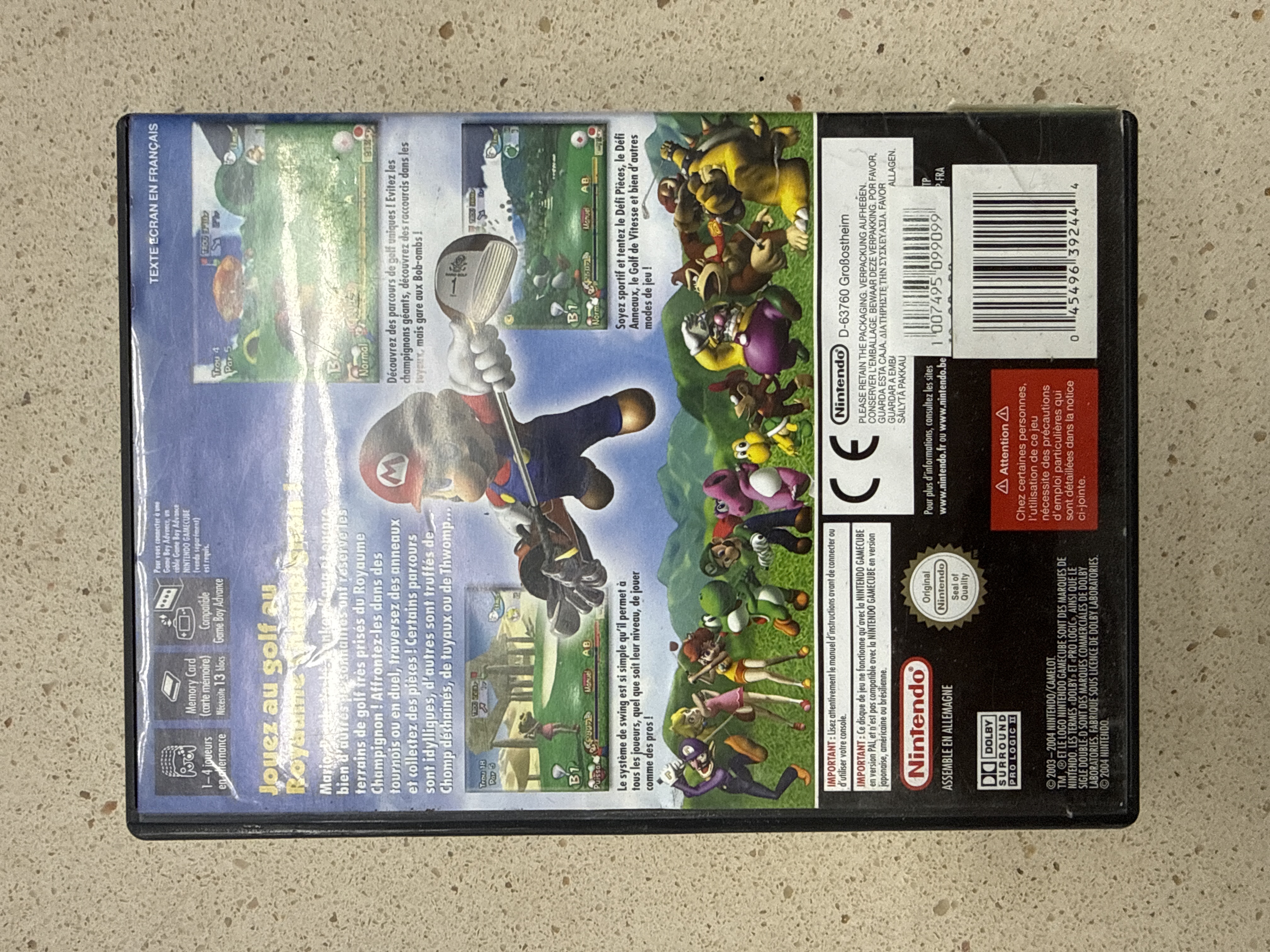 Mario Golf Toadstool Tour Nintendo GameCube PAL — photo 3