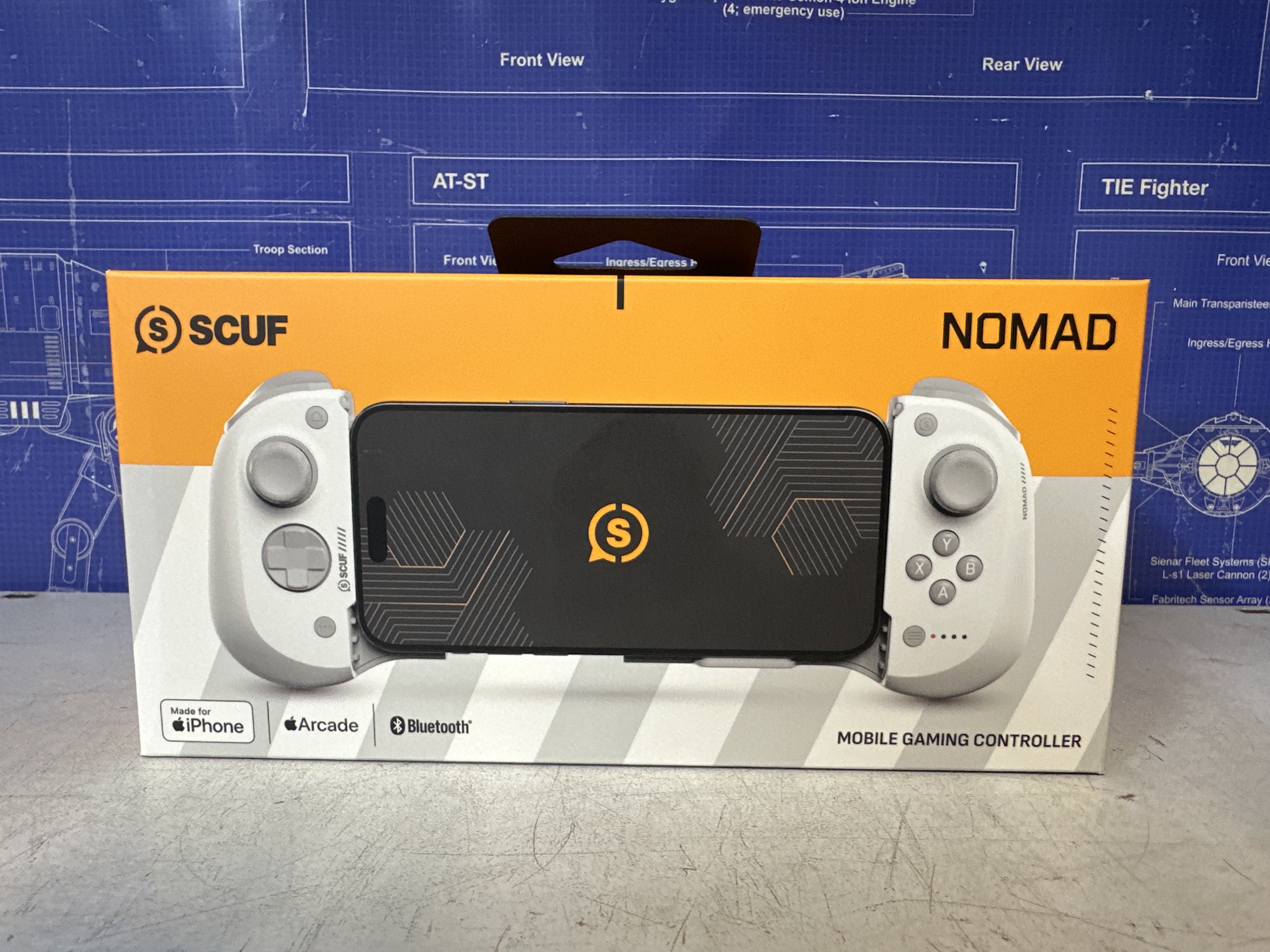 Manette mobile SCUF Nomad pour iPhone blanc
