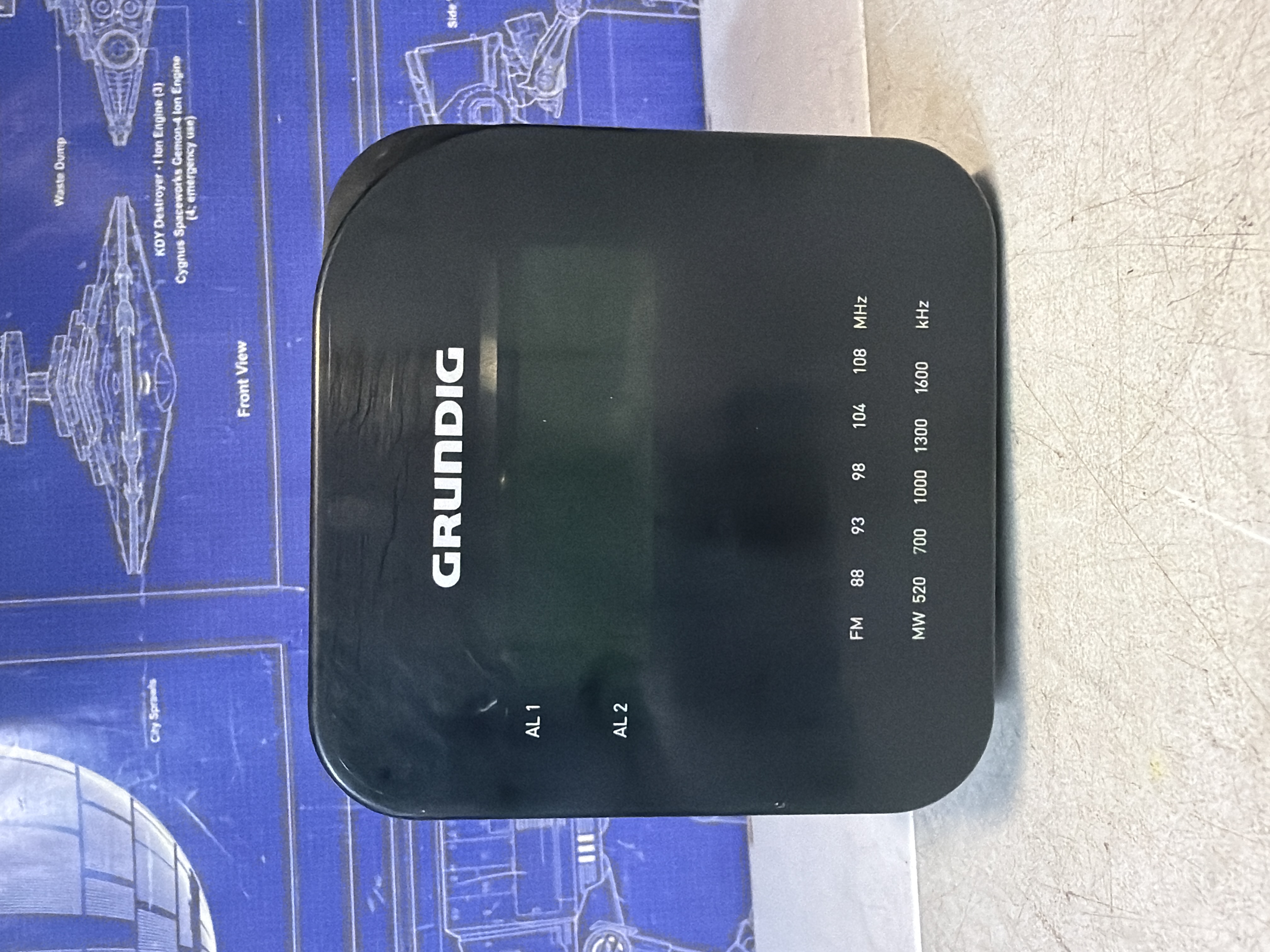 Radio-réveil Grundig Sonoclock 590 GKR 28