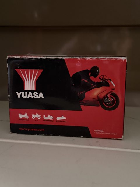Batterie moto Yuasa YTX4L AGM 12 V 3 Ah