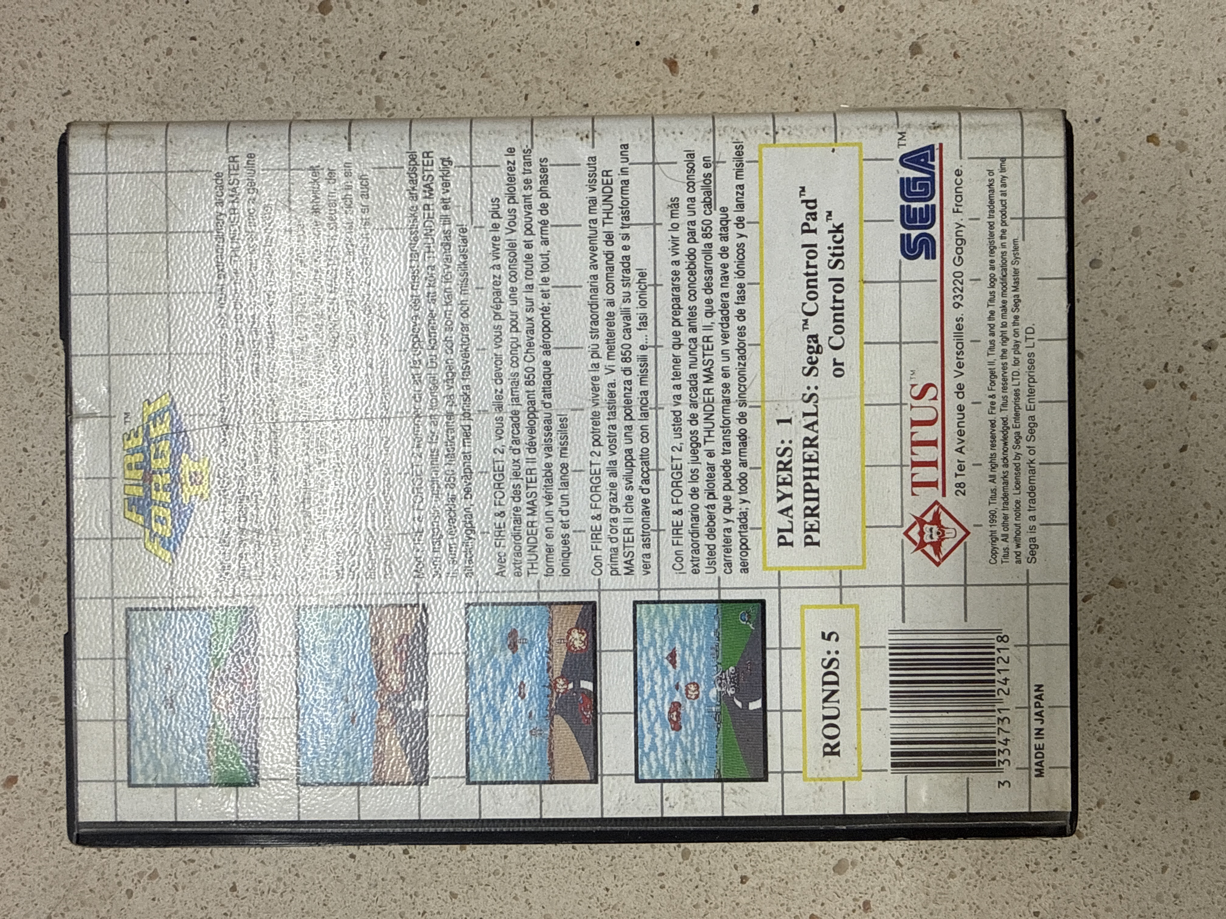 SEGA Fire & Forget II — photo 3