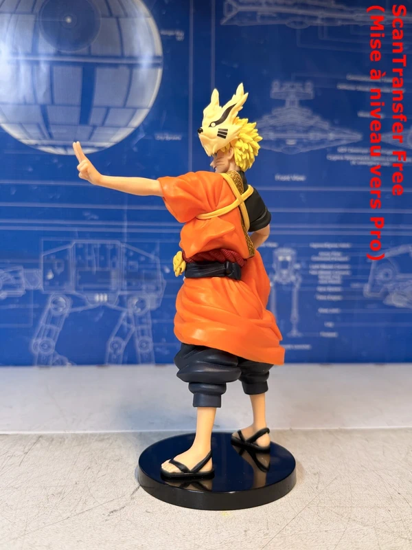 Figurine Naruto en tenue orange — photo 2