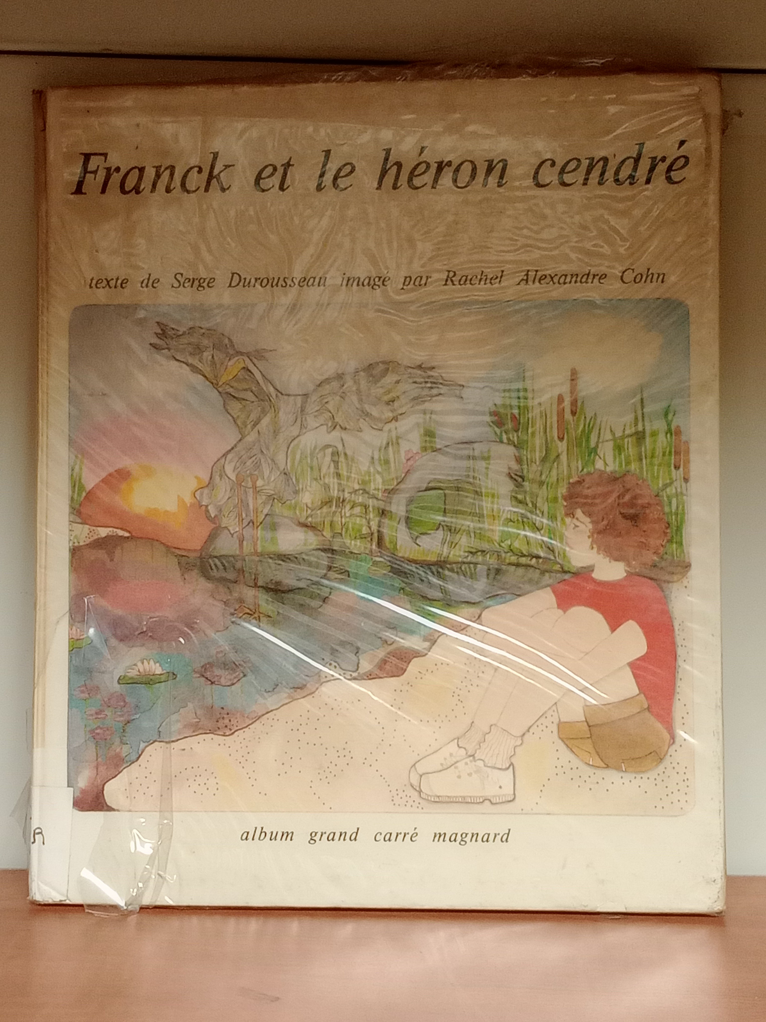 Livre jeunesse Franck et le héron cendré