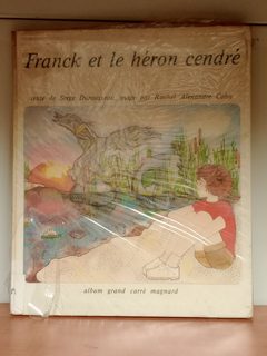 Livre jeunesse Franck et le héron cendré