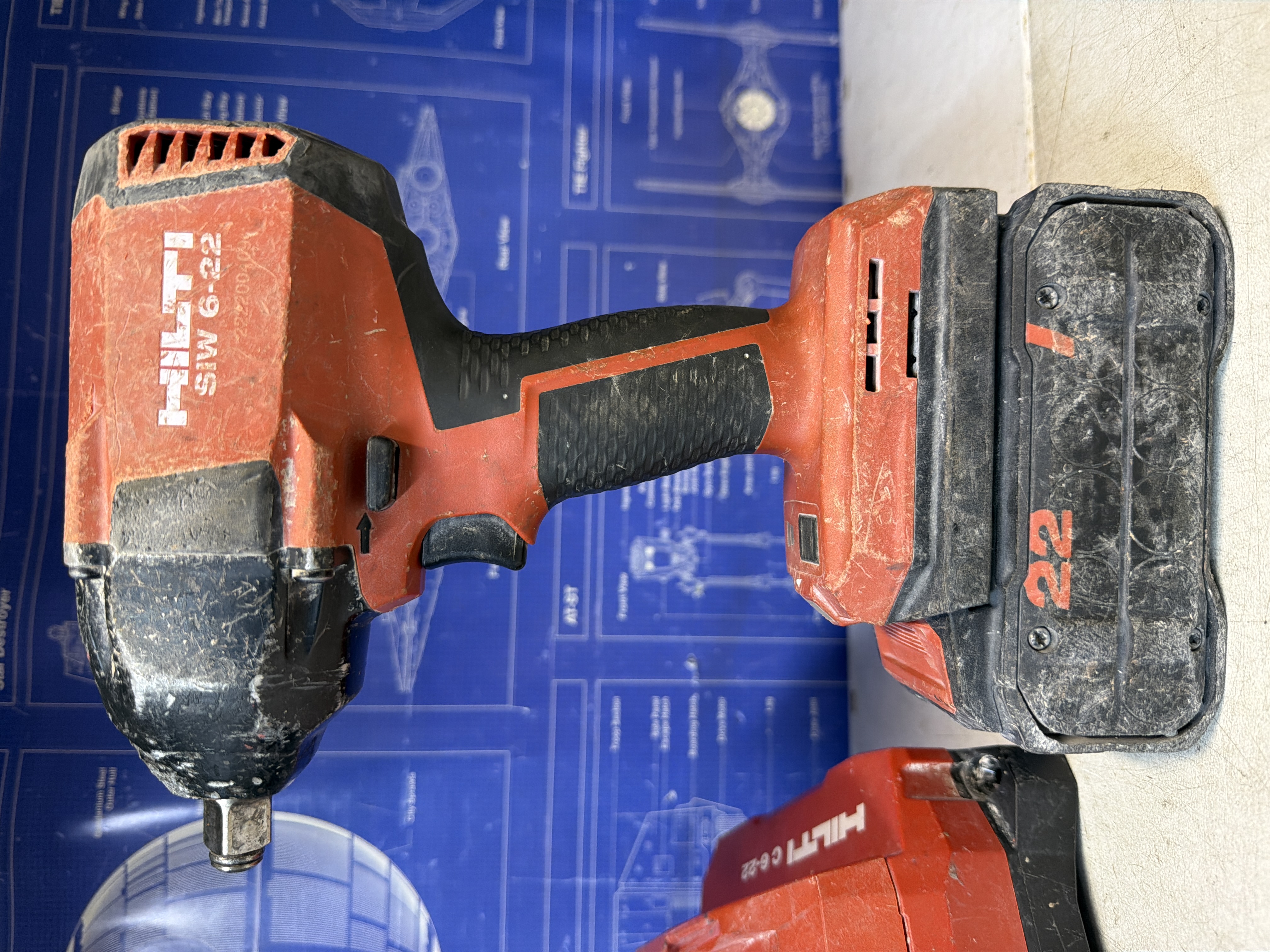 Clé à chocs sans fil Hilti SIW 6-22 avec batterie 22 et chargeur C 6-22 — photo 2