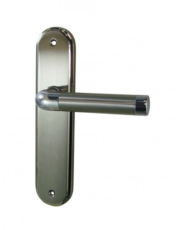 Ensemble de porte DT2000 Éris bec de cane nickel satiné