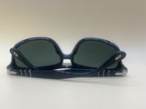 Lunettes de soleil noires à pont ajouré (monture épaisse) — photo 2