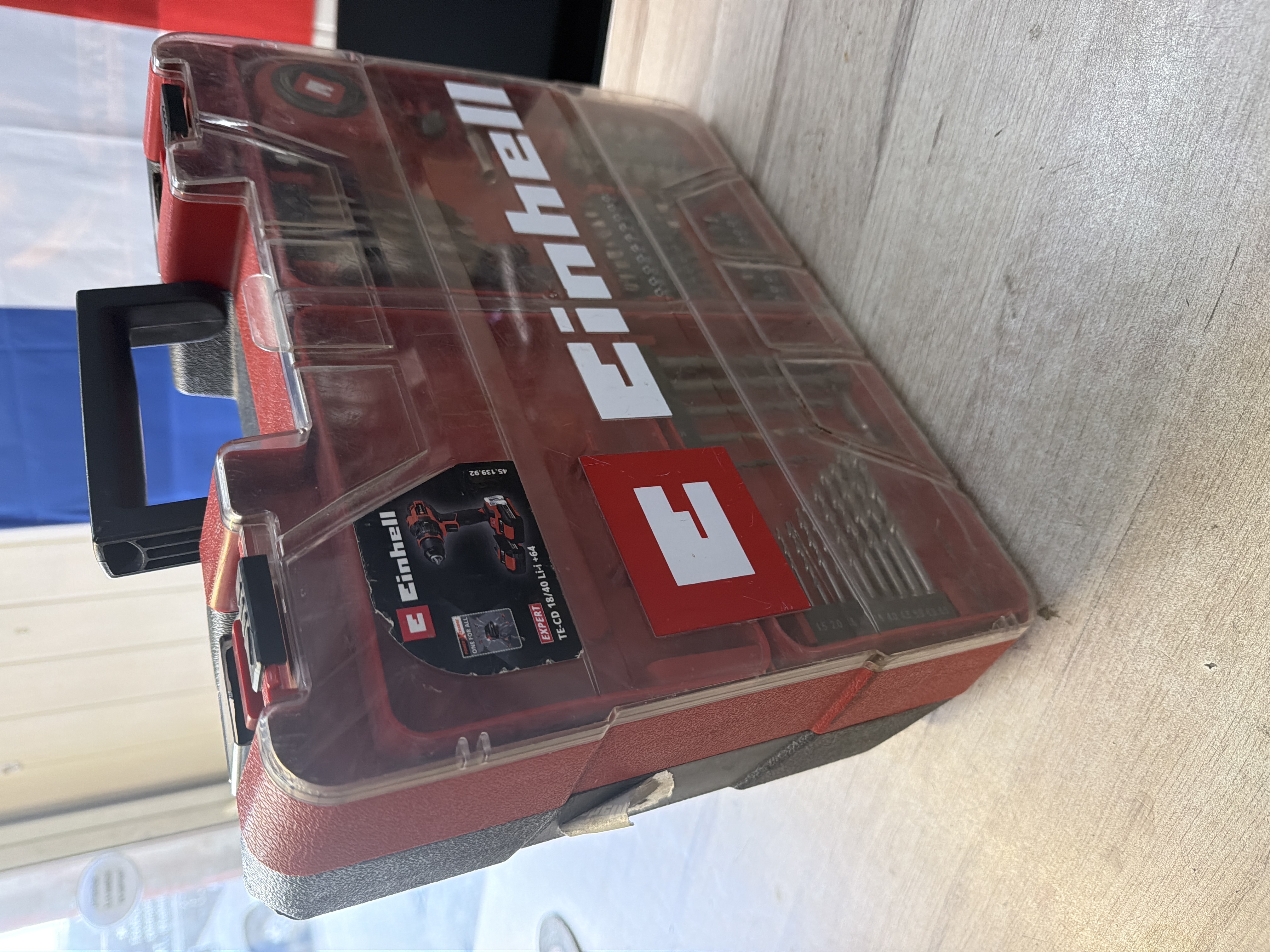 Einhell Power X-Change perceuse-visseuse sans fil 18V avec chargeur et batterie (coffret) — photo 3