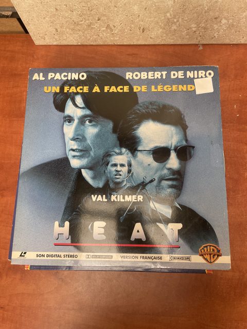 Heat LaserDisc PAL version française