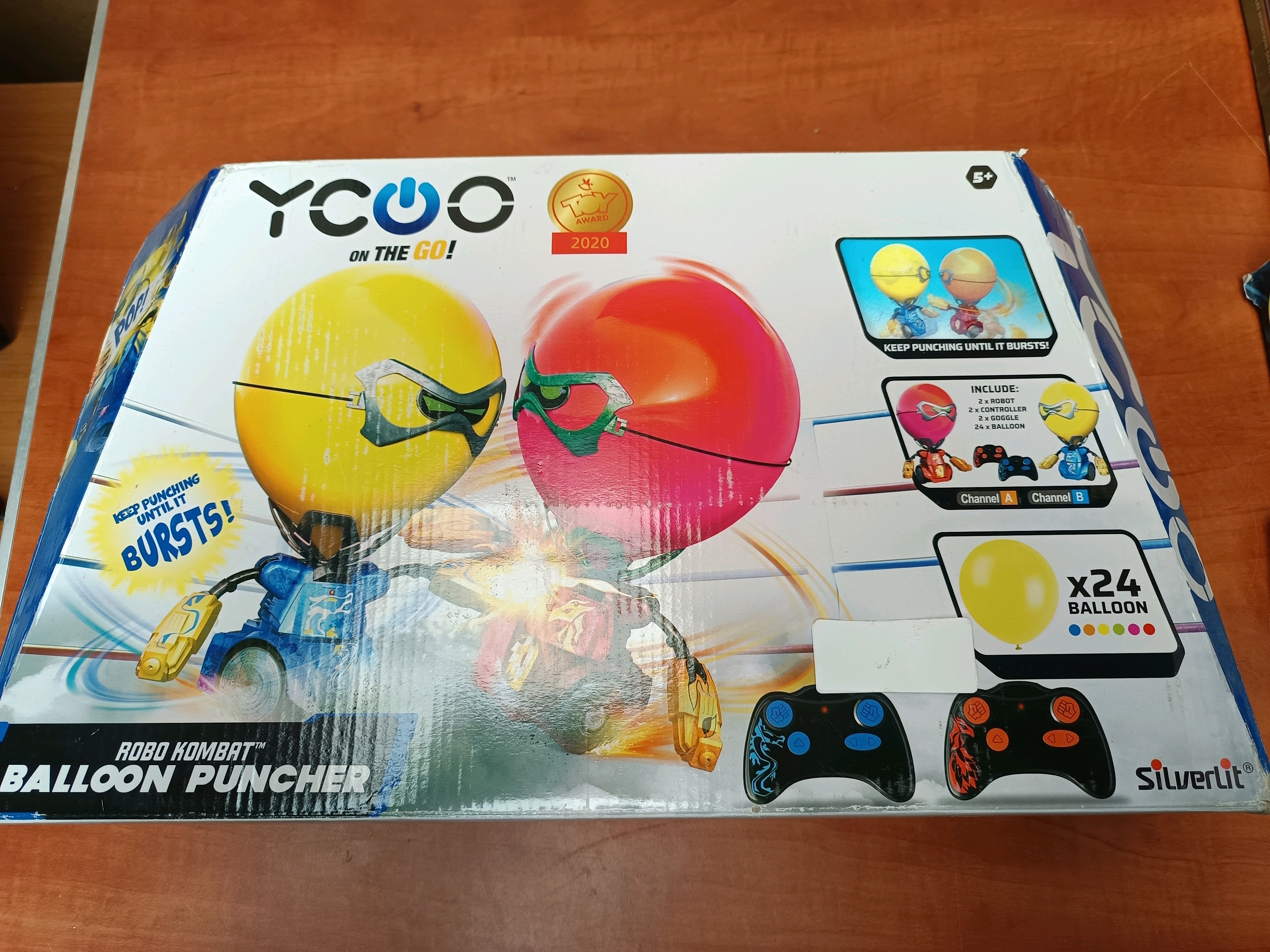 Silverlit YCOO On The Go - Robo Kombat Balloon Puncher