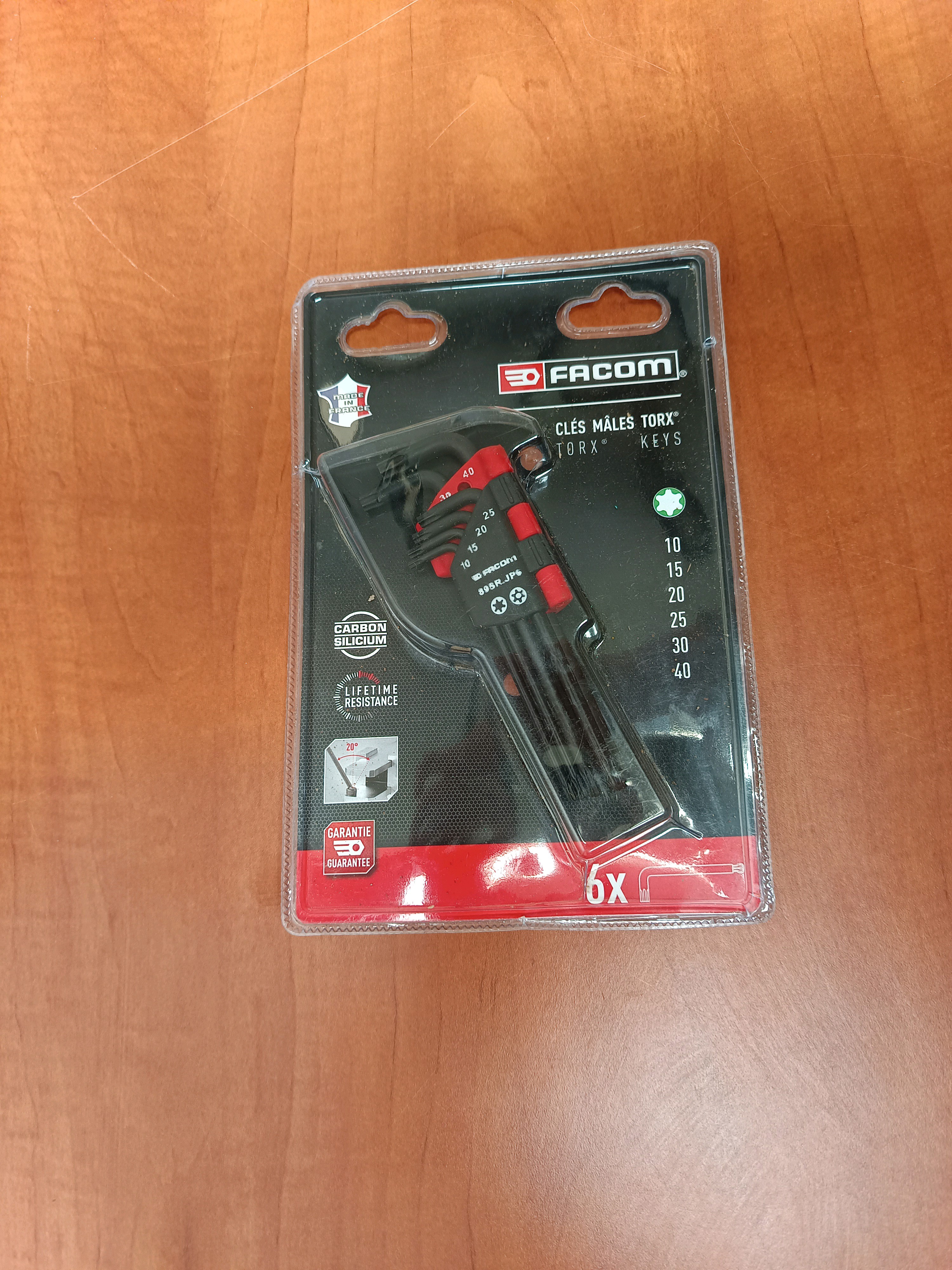 Facom clés mâles Torx, 6 pièces