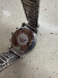 Montre Emporio Armani AR11132 chronographe à bracelet acier, cadran bleu — photo 2