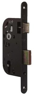 Serrure à encastrer Bricard à cylindre axe 40 mm noir