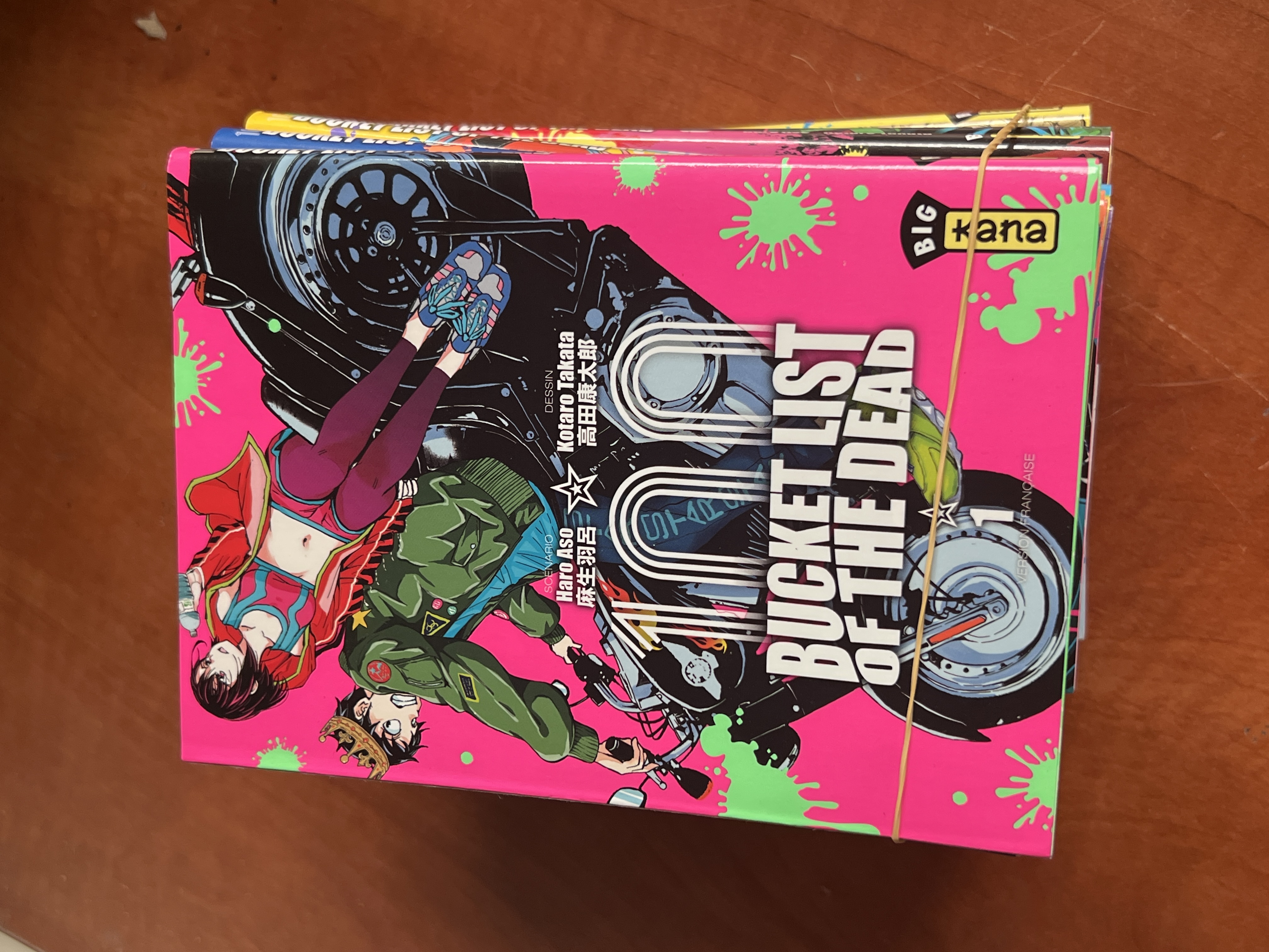 Bucket List of the Dead - lot de mangas tomes 1 à 9