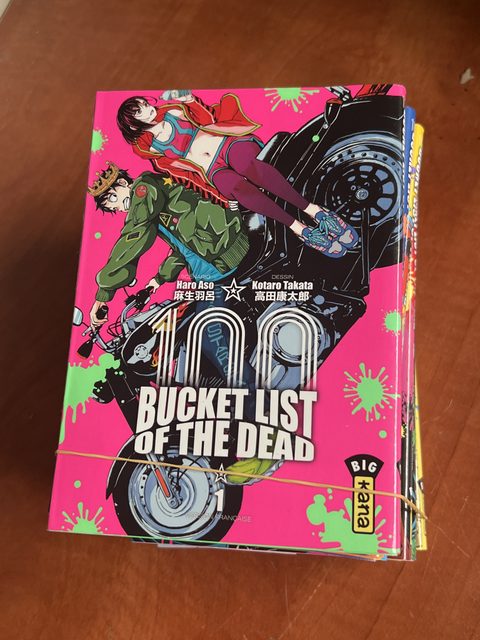 Bucket List of the Dead - lot de mangas tomes 1 à 9