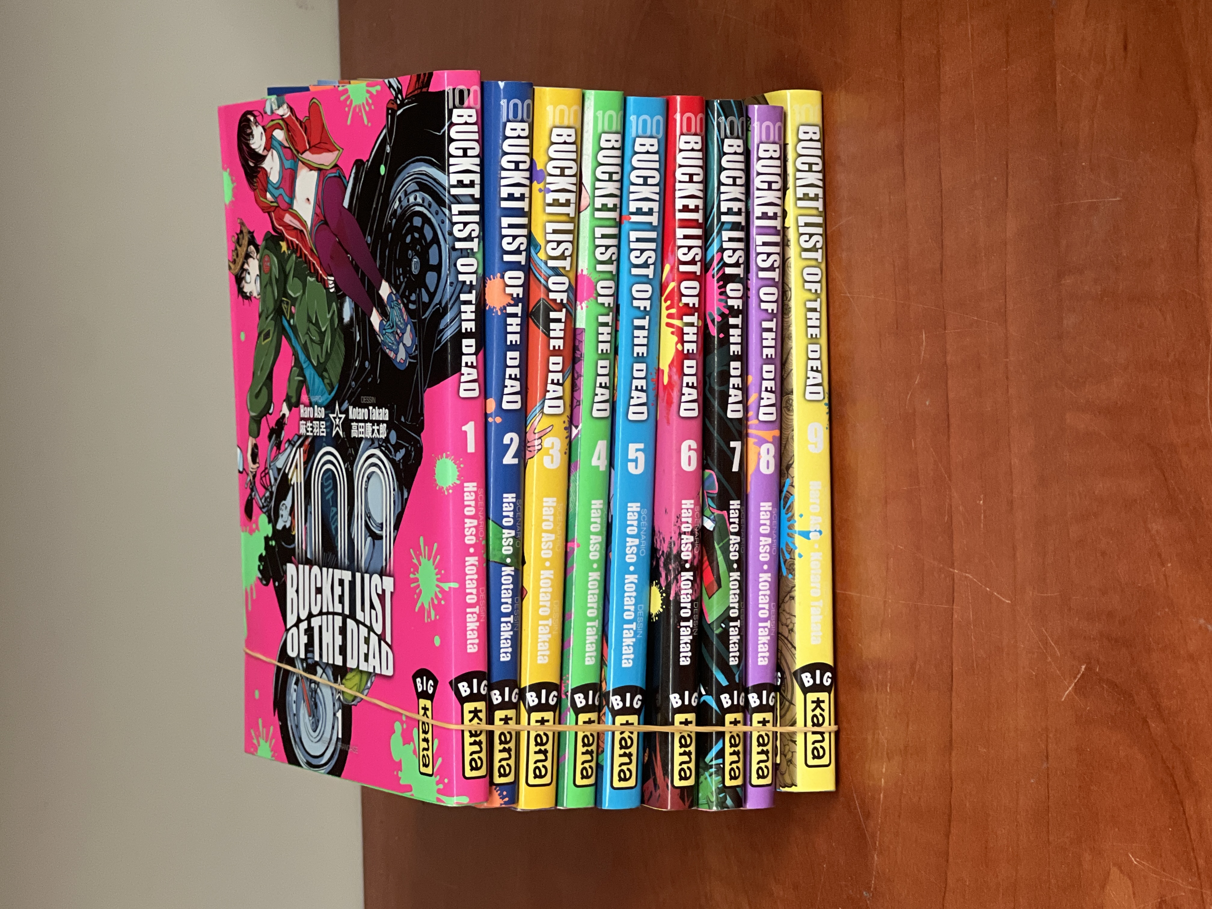 Bucket List of the Dead - lot de mangas tomes 1 à 9 — photo 2