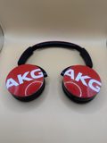 Casque AKG supra-aural rouge pliable — photo 2