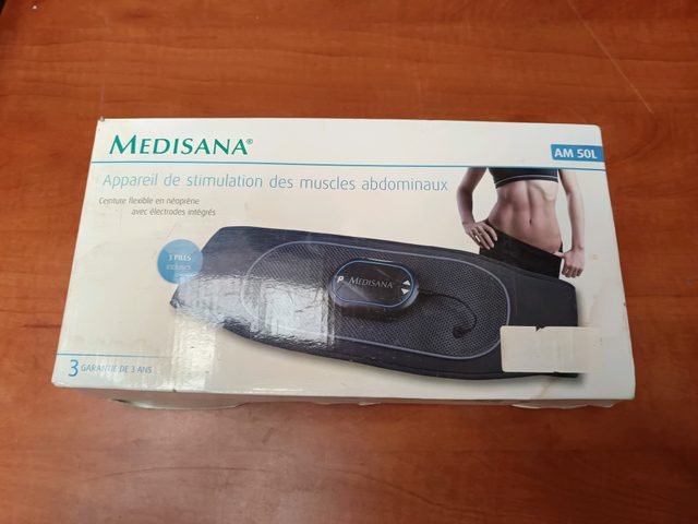 Medisana AM 50L – Appareil de stimulation des muscles abdominaux (ceinture EMS)