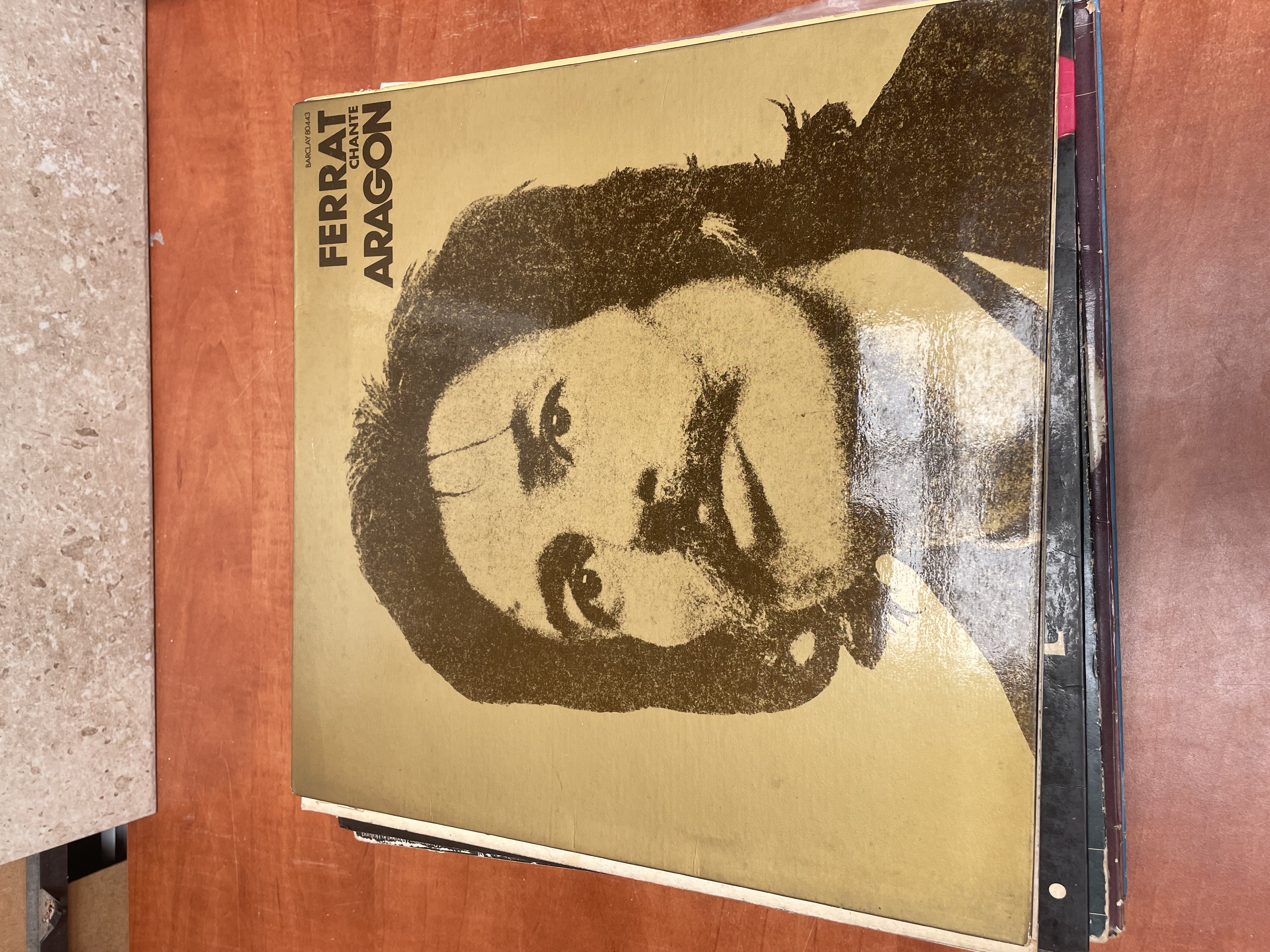 Vinyle Jean Ferrat chante Aragon
