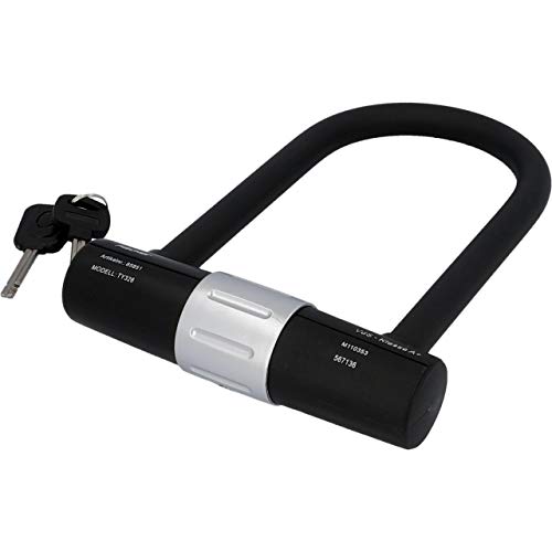 Antivol Vélo Fischer U-Lock Avec Support Longueur 19 Cm, Ø 16 Mm