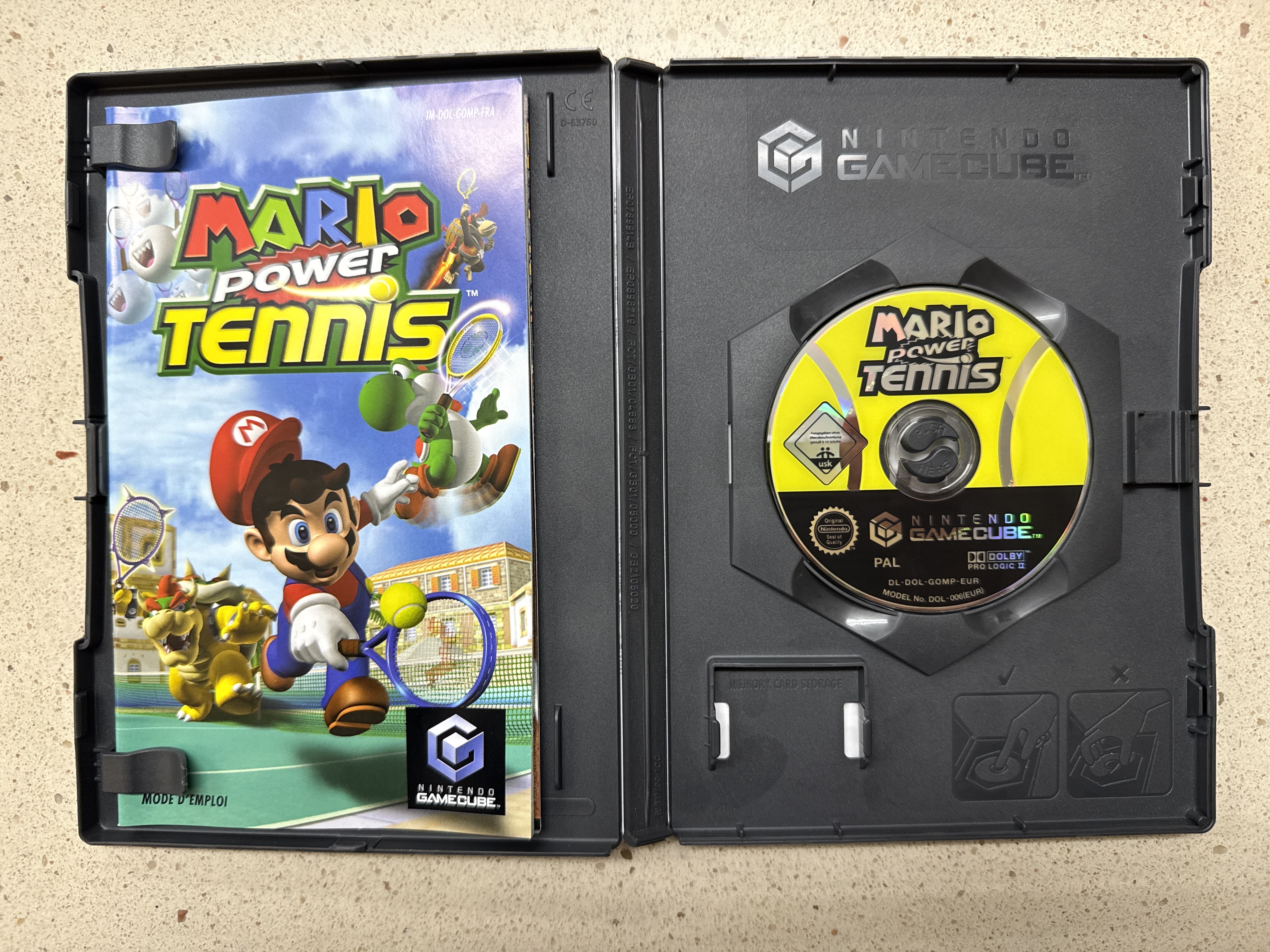 Mario Power Tennis Nintendo GameCube PAL — photo 2
