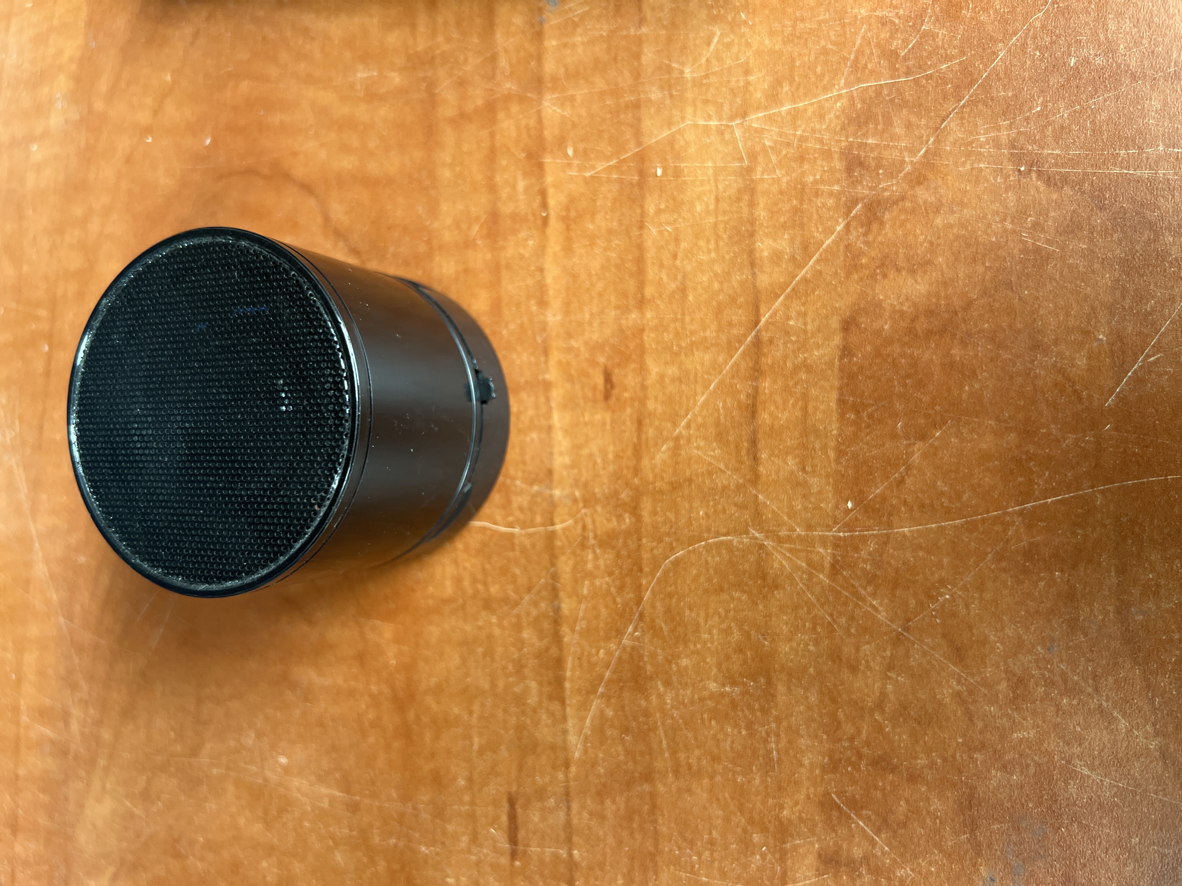 Mini enceinte portable noire