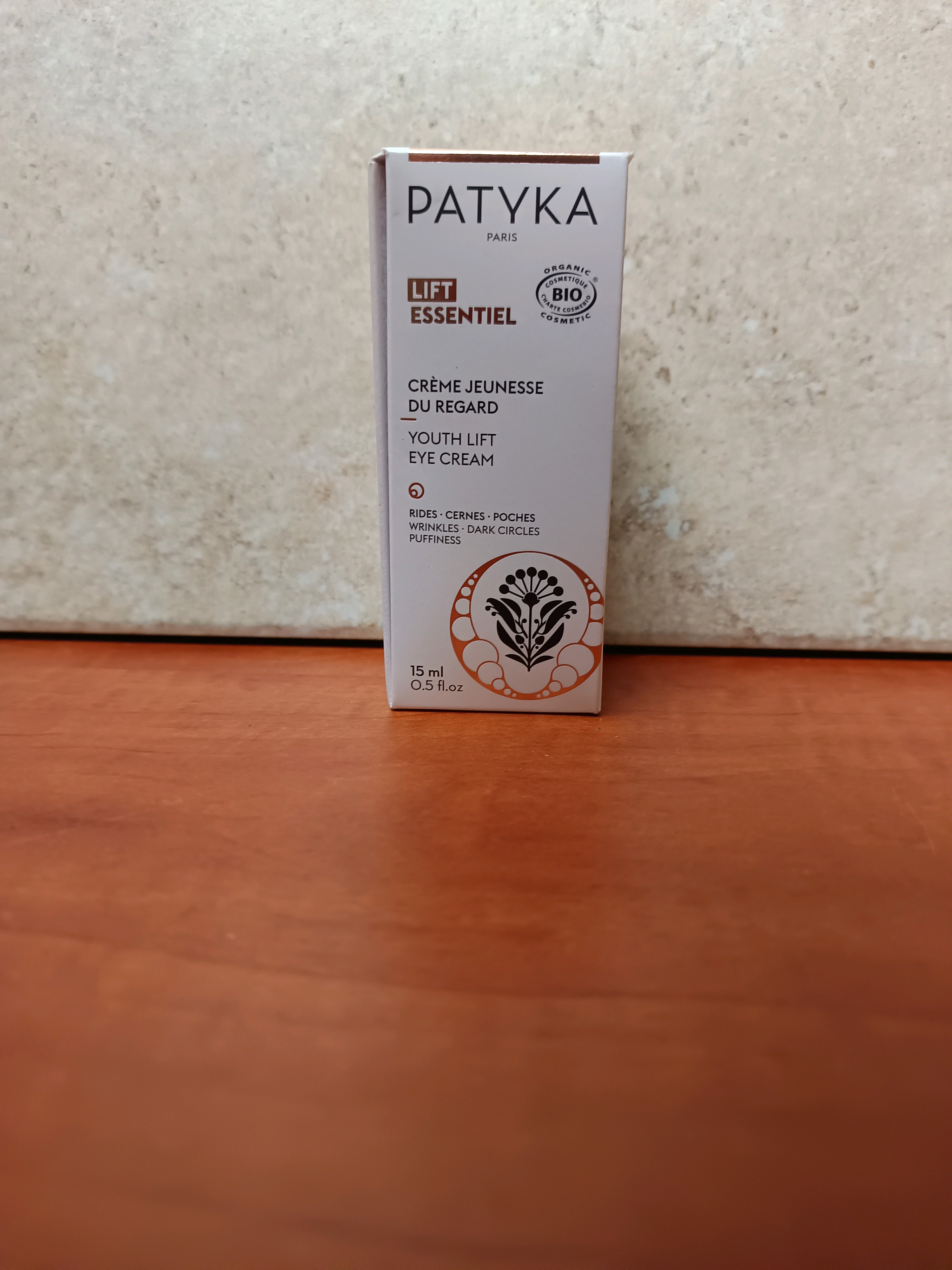 Patyka Lift Essentiel Crème Jeunesse du Regard 15 ml