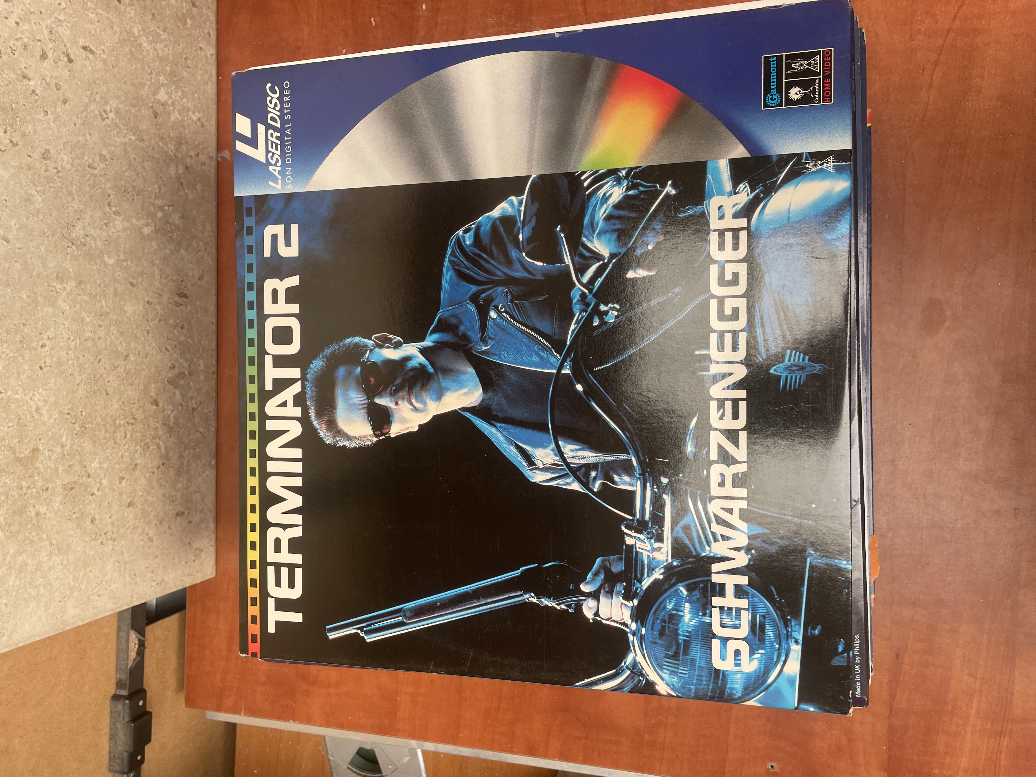 Terminator II LaserDisc PAL version française