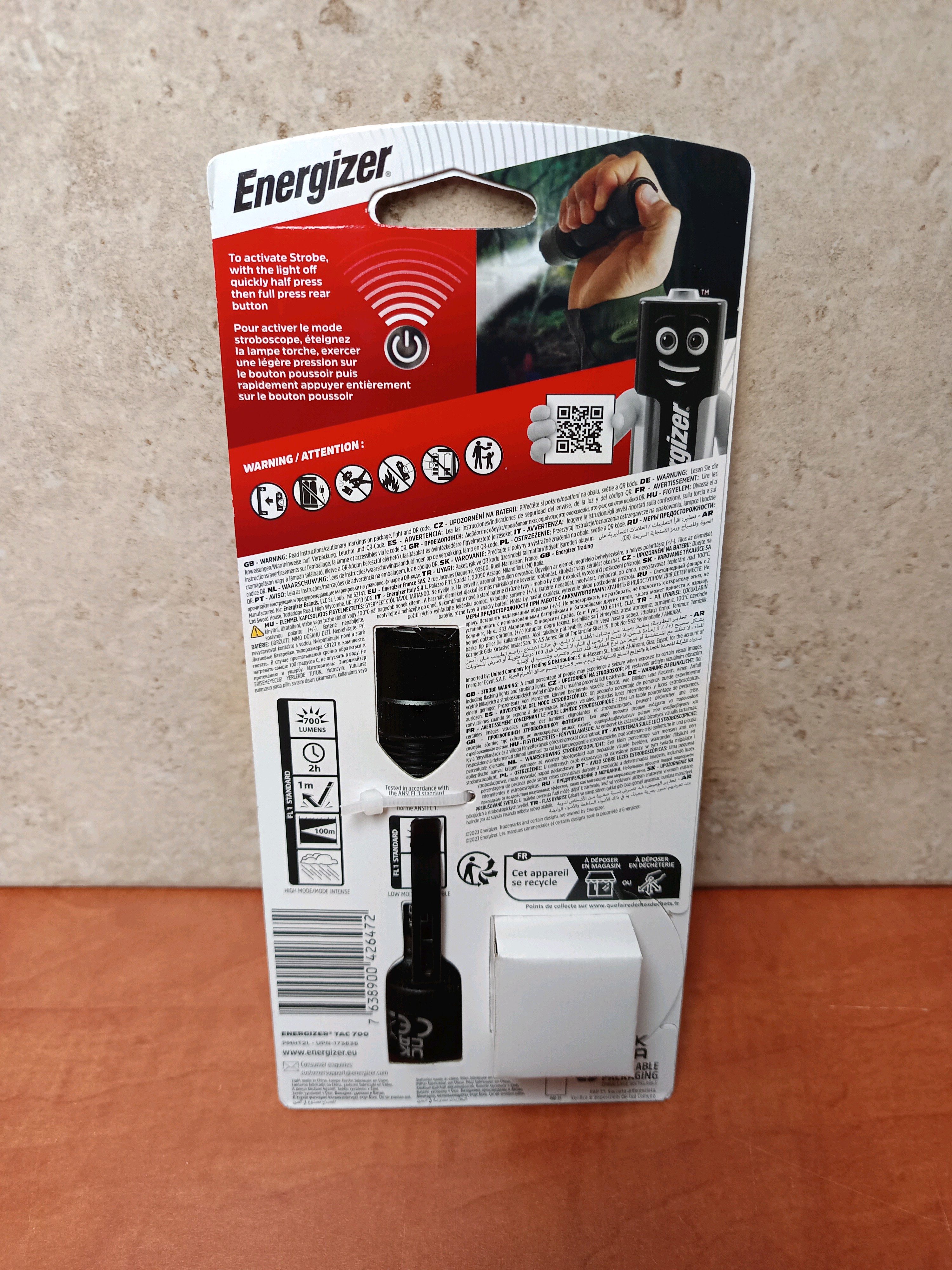 Lampe torche Energizer TAC 700 — photo 2