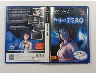 Project Zero sur PlayStation 2 PS2 avec boîte et notice