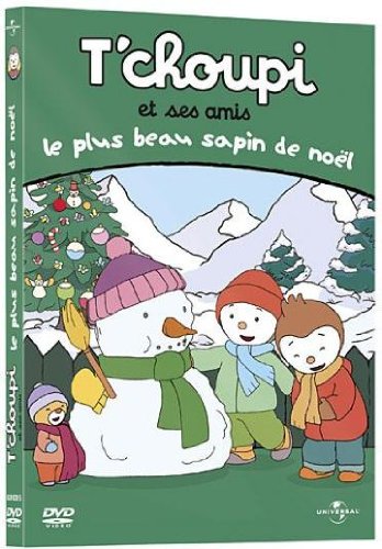 T'choupi Et Ses Amis (Interactif) - Le Plus Beau Sapin De Noël - Dvd + Livre
