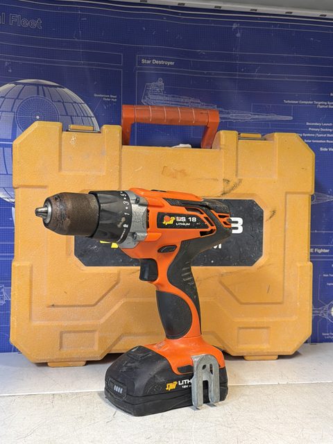 Perceuse-visseuse sans fil SPIT BS 18 18V avec mallette batterie chargeur