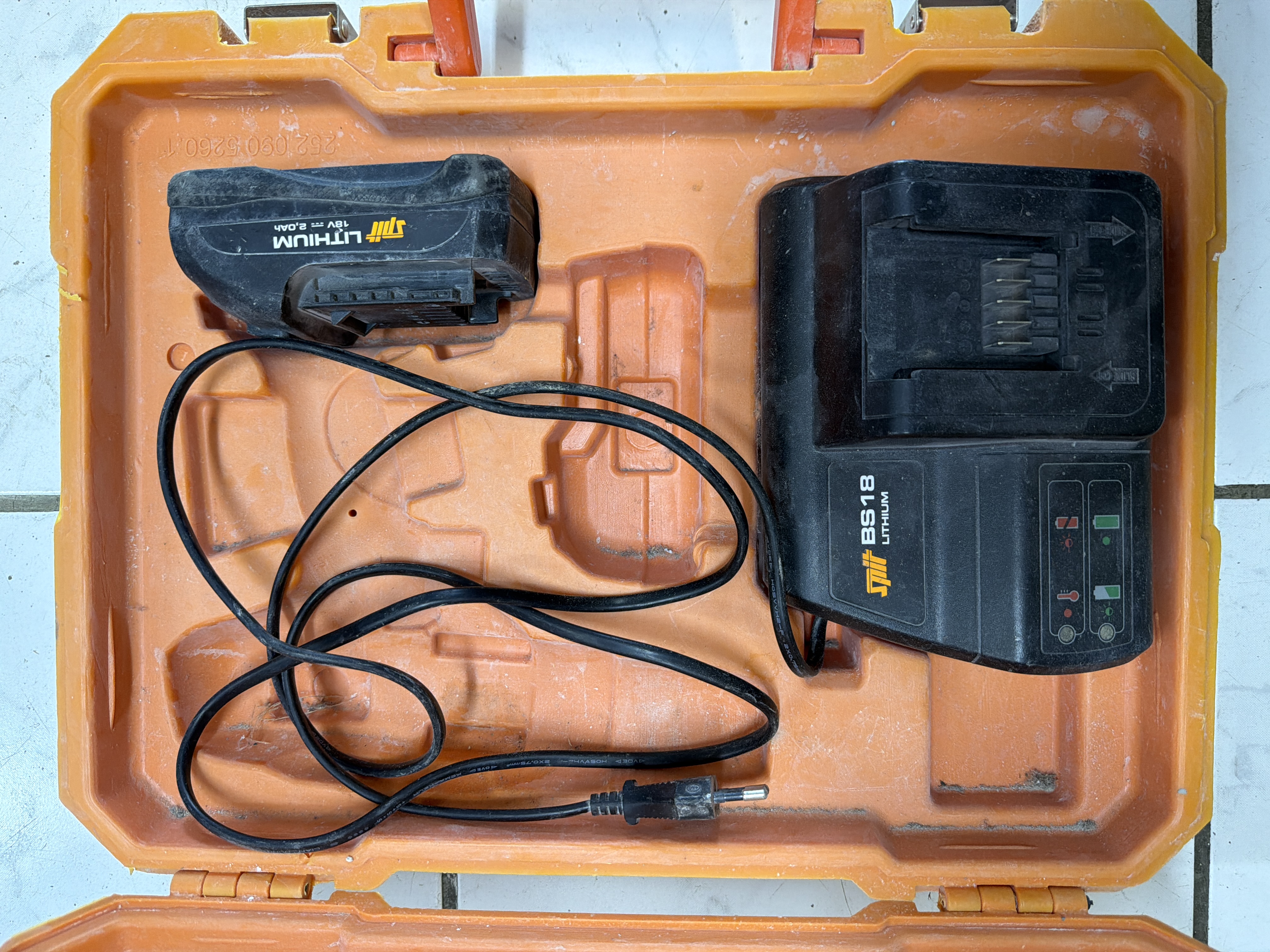 Perceuse-visseuse sans fil SPIT BS 18 18V avec mallette batterie chargeur — photo 2