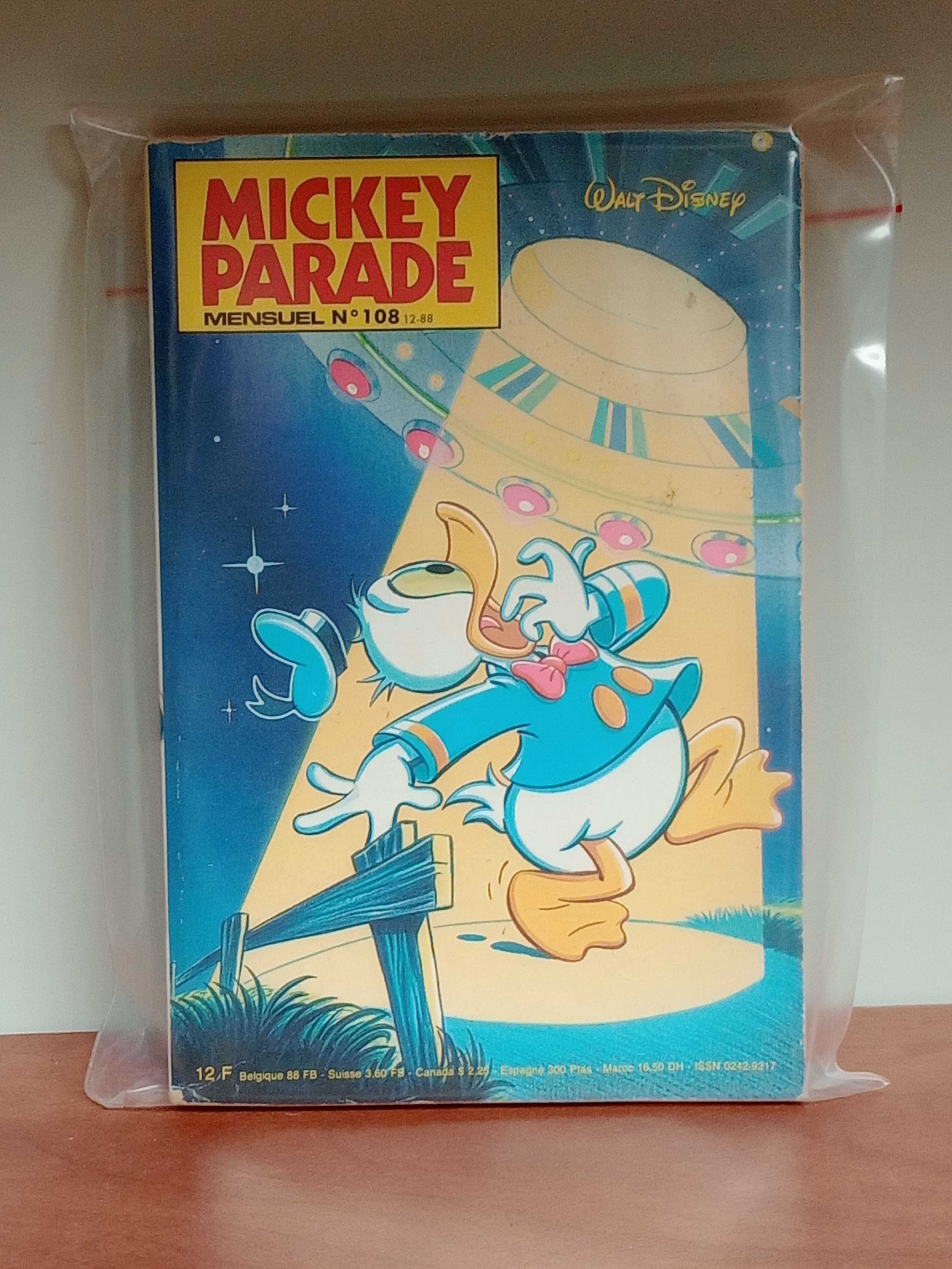Mickey Parade n°108 décembre 1988 Walt Disney