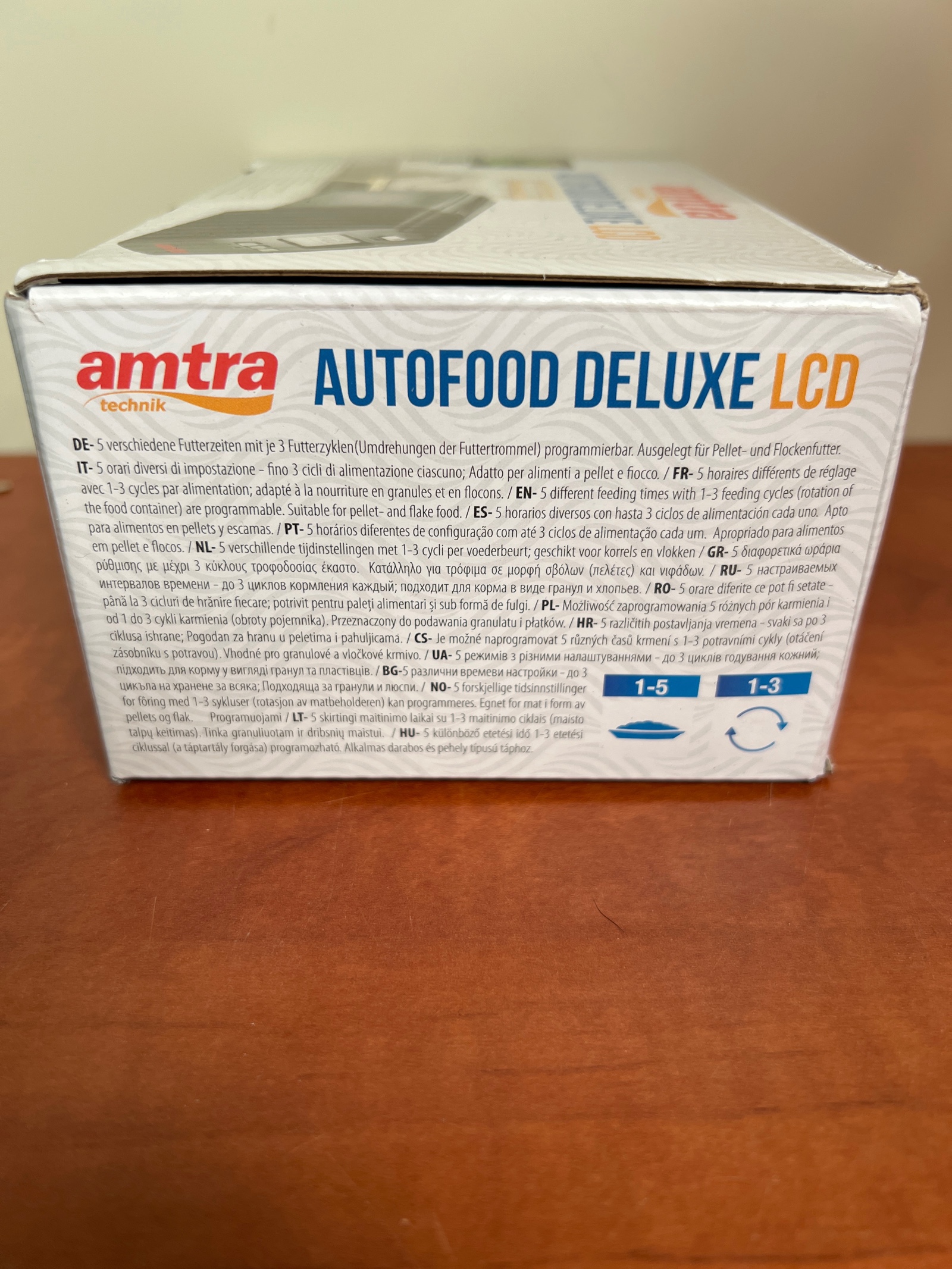 Amtra Autofood Deluxe LCD – distributeur automatique de nourriture pour aquarium — photo 2