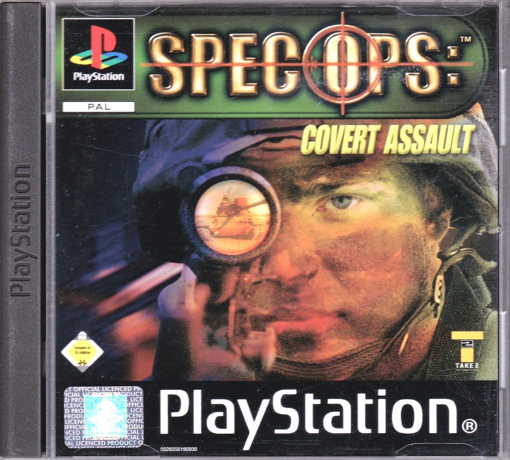Spec Ops Cover Assault Nt Ps1