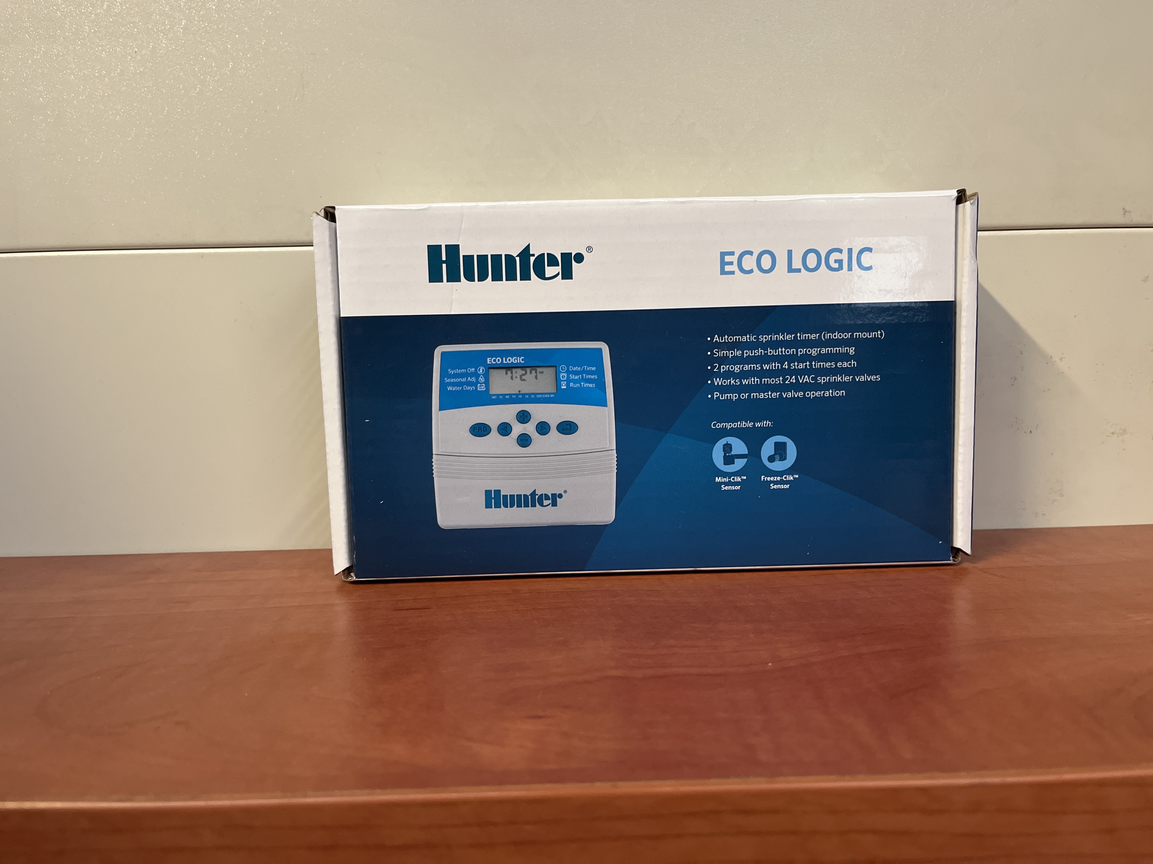 Hunter Eco Logic programmateur d’arrosage intérieur