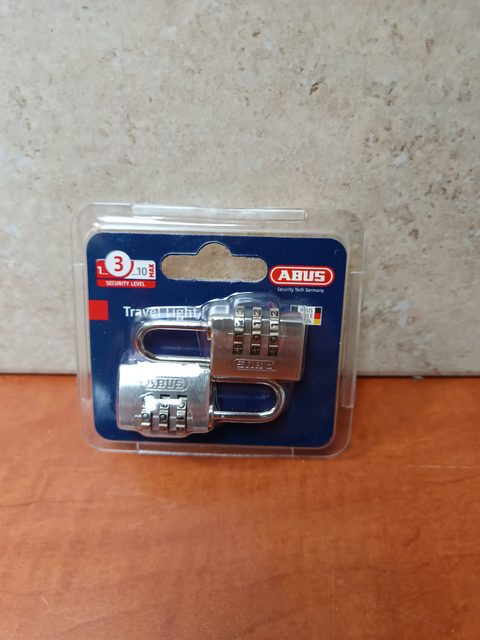 Cadenas à combinaison ABUS Travel