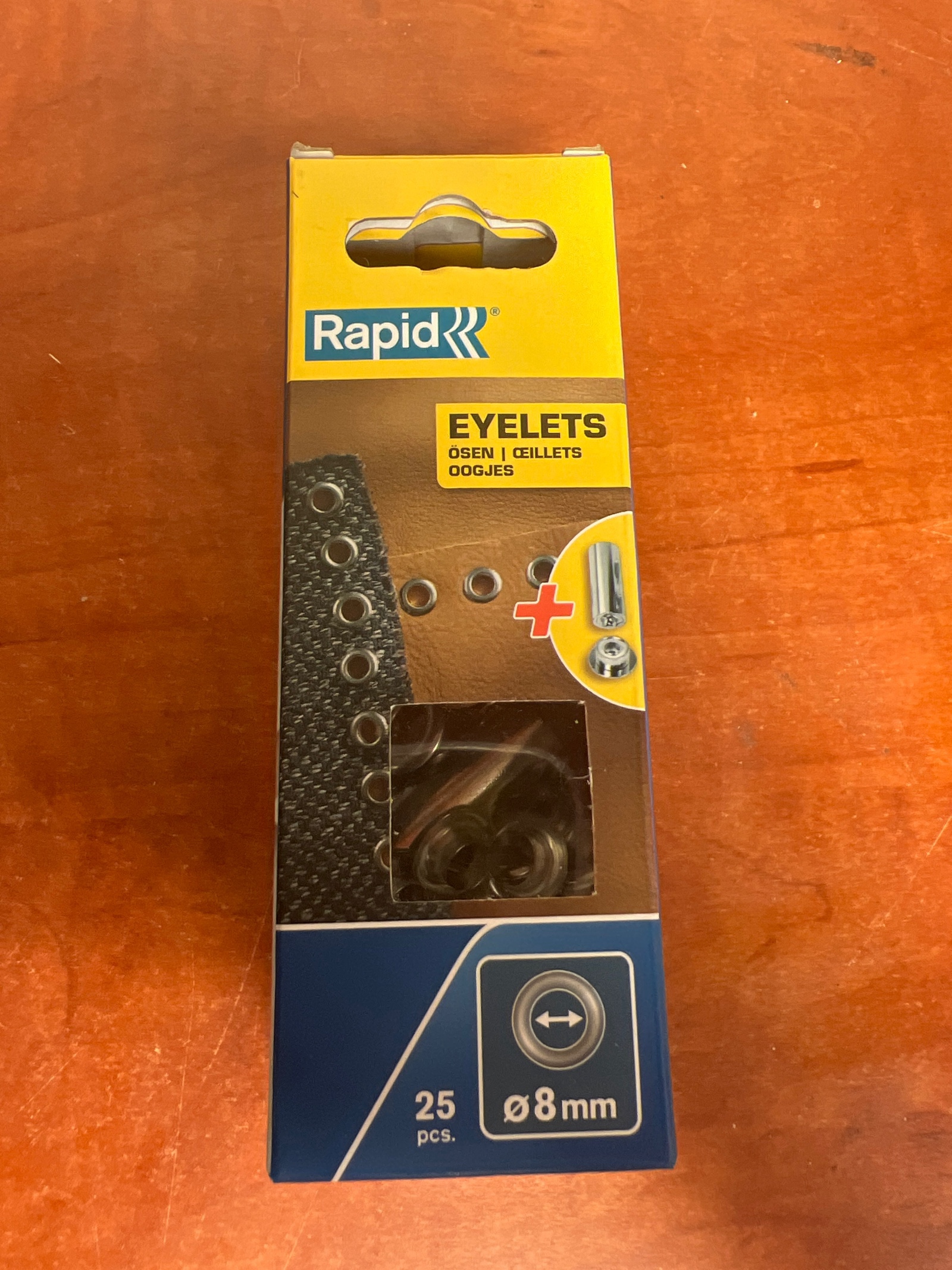 Rapid Œillets Ø8 mm (boîte de 25)