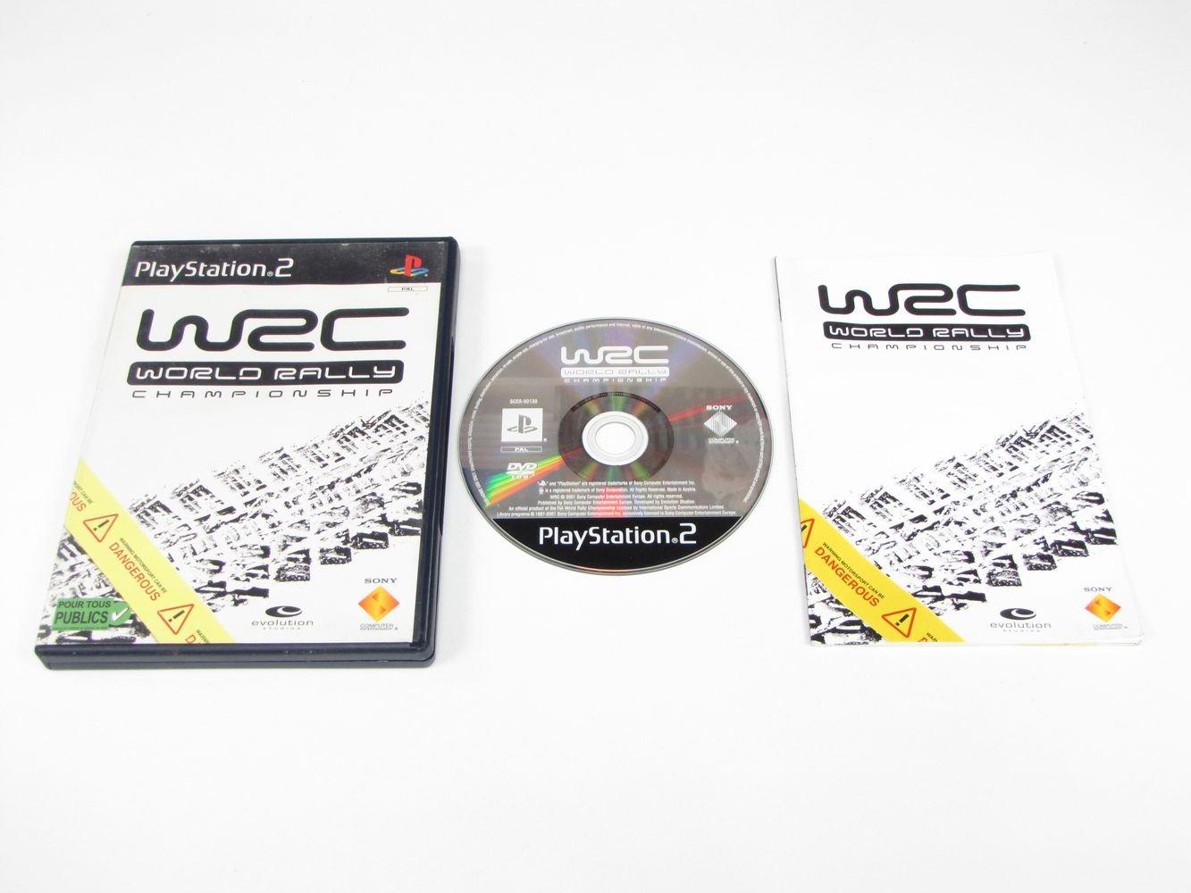 Wrc World Rally Championship Ps2