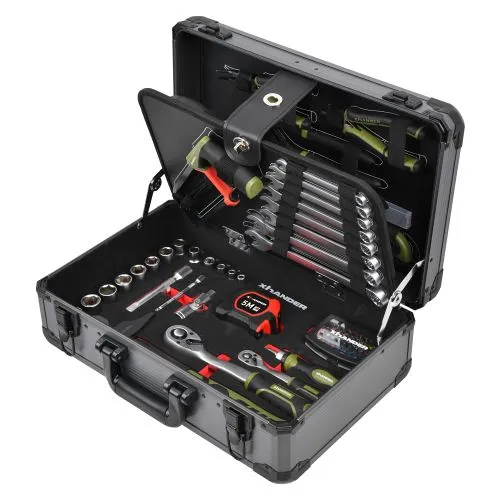 Xhander 69141811 Mallette en aluminium 111 outils