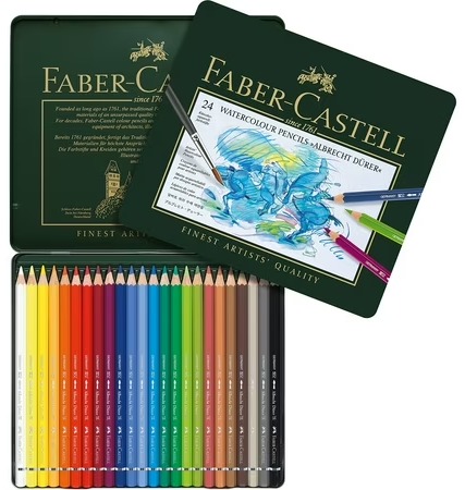 Faber-Castell Albrecht Dürer crayons aquarellables 24 couleurs