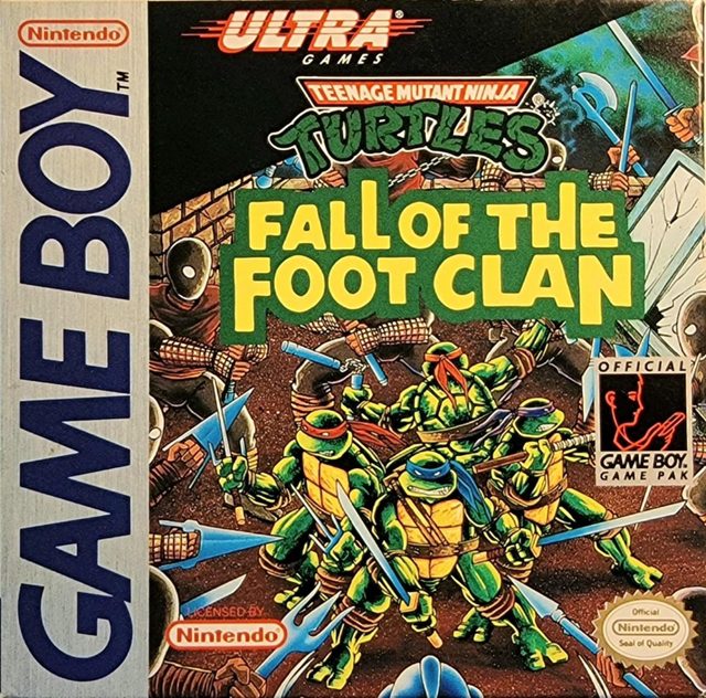 Turtles Ninja Fall Of The Foot The Clan Game Boy