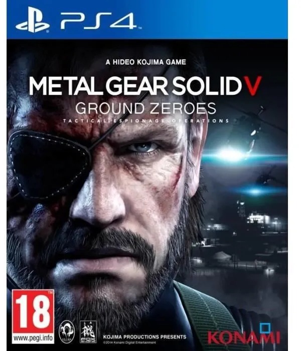 Metal Gear Solid V Ground Zeroes PS4