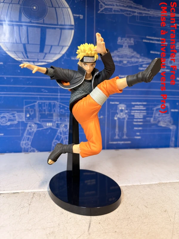 Figurine Naruto Uzumaki en pose dynamique