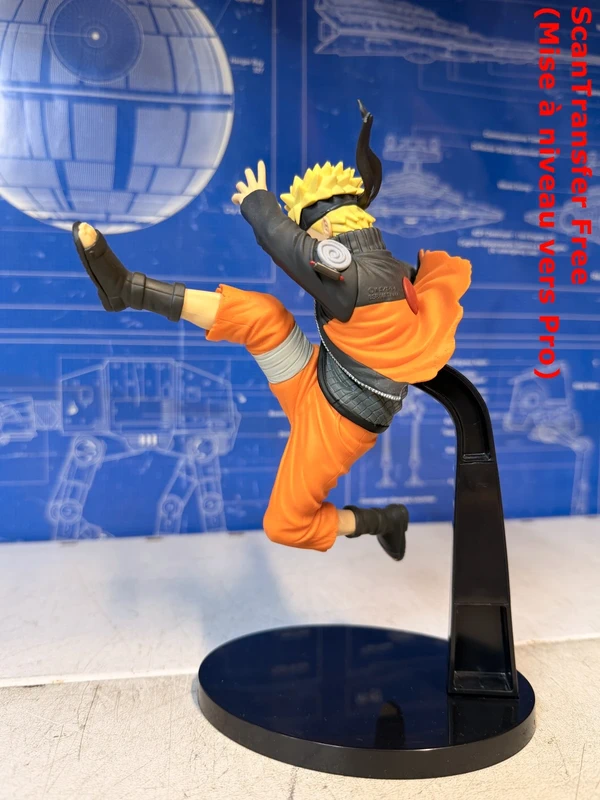 Figurine Naruto Uzumaki en pose dynamique — photo 2