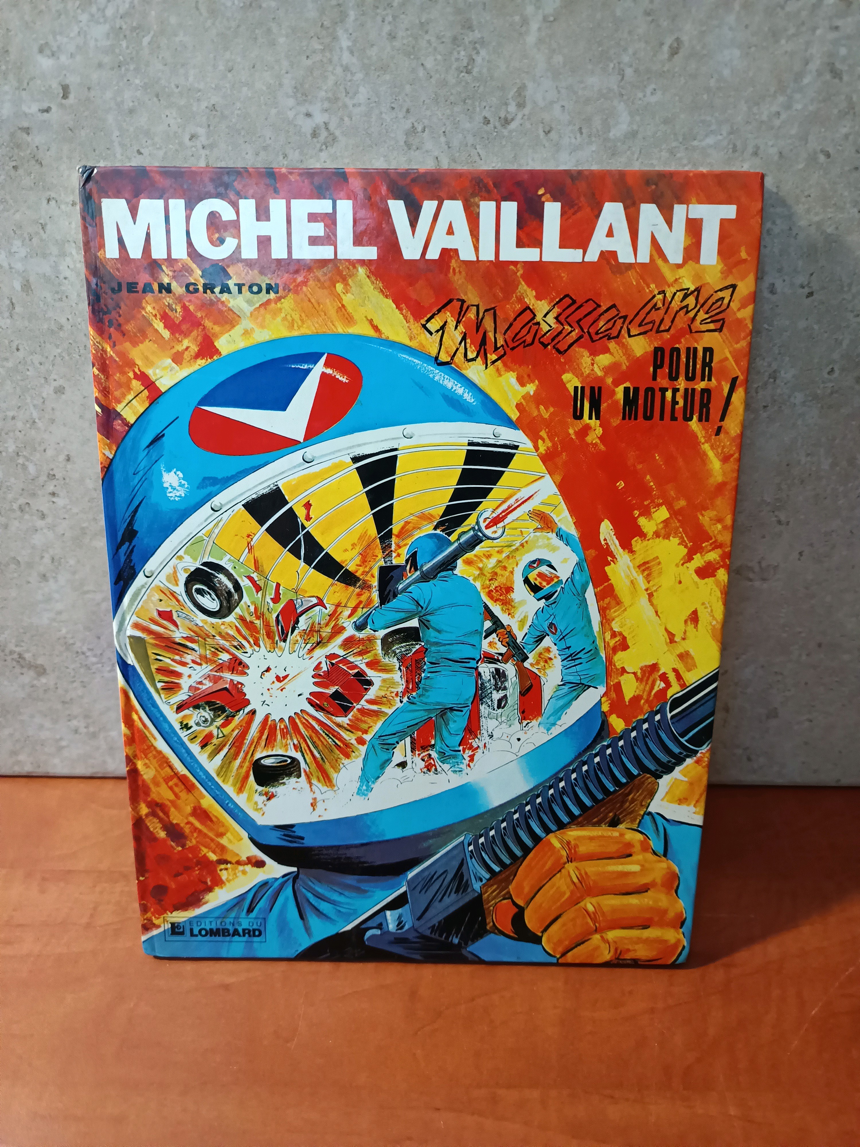 BD Michel Vaillant - Massacre pour un moteur ! (Jean Graton, Le Lombard)