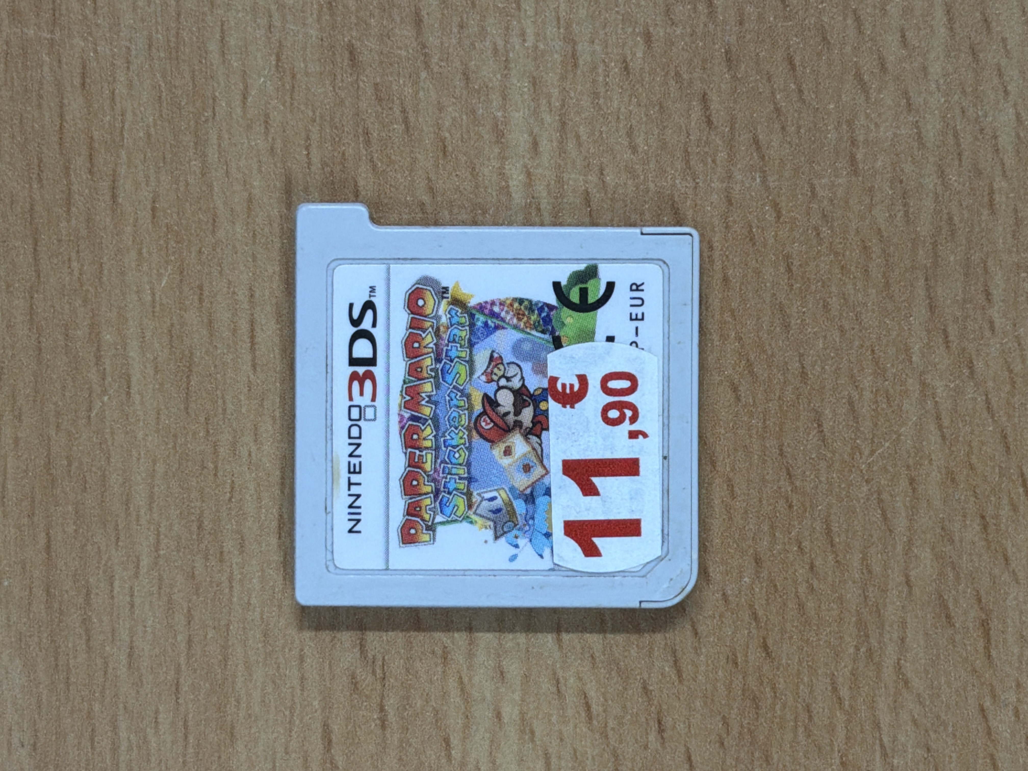 Paper Mario Sticker Star Nintendo 3DS sans boîte