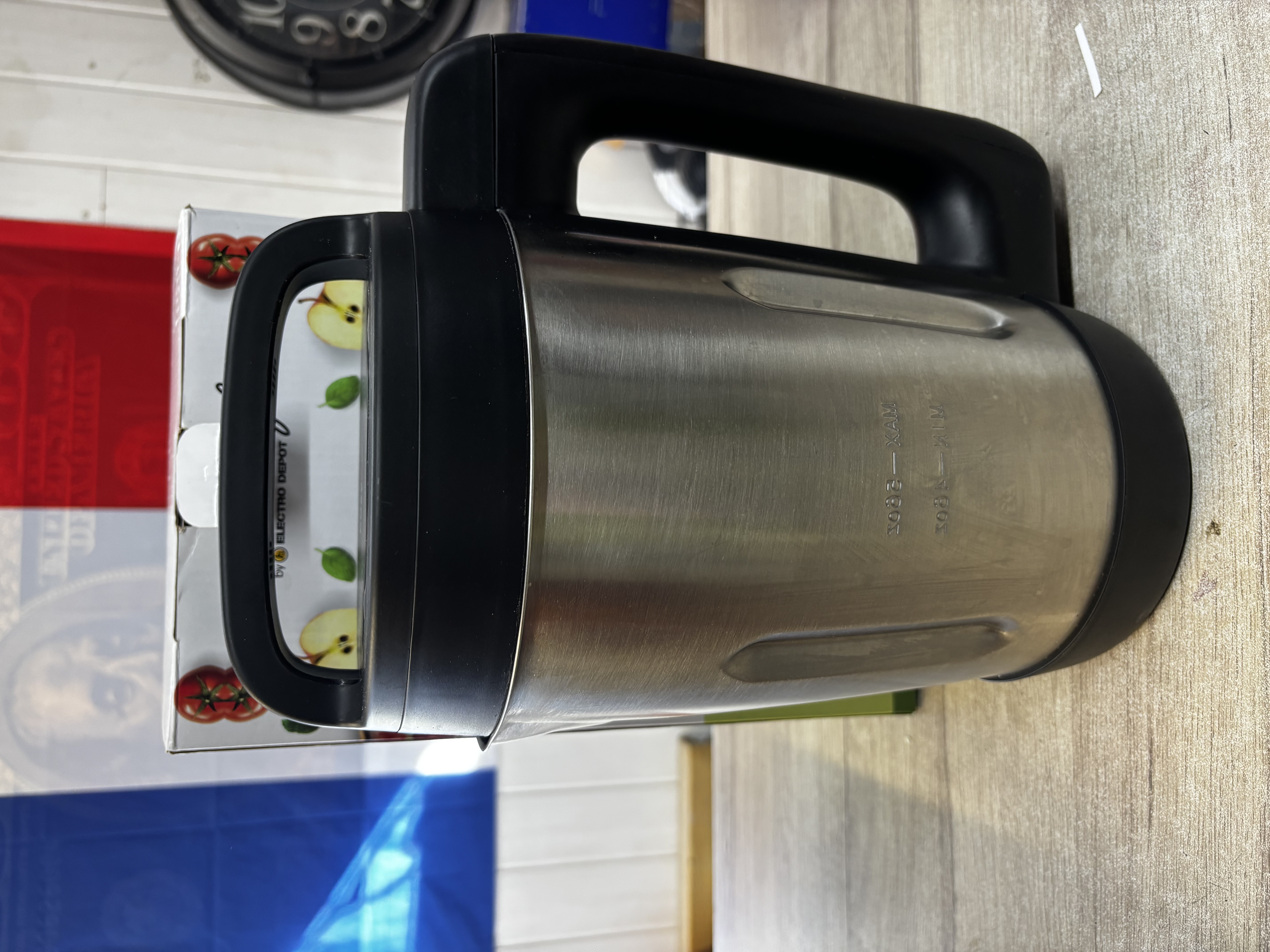 Blender chauffant spécial soupe inox COSYLIFE CL-SM02X